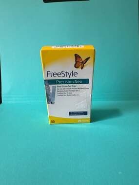 FreeStyle Precision Neo Blood Glucose Test Strips, 50 Count